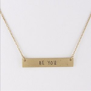 [Be You] Dainty Bar Necklace